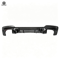 Lèvre de pare-chocs arrière en fibre de carbone M Sport G01 G08, diffuseur arrière, séparateur arrière pour BMW X3 G01 G08, kit de carrosserie tuning, pièces de style