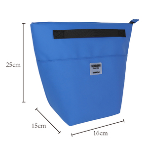 Sac isotherme multifonctionnel en polyester SenRong SC22-027B avec logo personnalisé BSCI, imperméable, pour vin, nourriture et déjeuner - Product Image 6