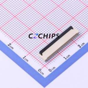 FPC-0.5HF-40PWBH20 FFC/FPC Connector SMD,P=0.5mm Connector Flip Cover Type Double Side Contact / Top Bottom Contact 40P 0.5mm - Product Image 1