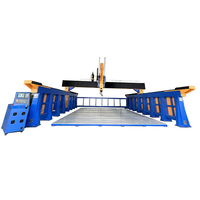 Centre de fraisage CNC 5 axes pour découpe de mousse et sculpture de paysages 3D de grande taille, avec système de collecte des poussières, pour sculpture artistique en bois et mousse