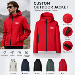 Chaqueta Cortavientos Personalizada con Bordado para Empresas, Ropa con Capucha para Equipos, Programas de Reconocimiento a Empleados - Product Image 1