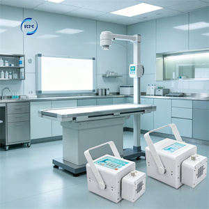 Sistema DR Veterinario Portátil de 5.6KW, Máquina de Rayos X Médica con Batería, Sistema de Rayos X DR de Mano de Alta Frecuencia para Emergencias - Product Image 1