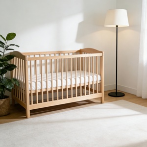 Colchón de <span class=keywords><strong>Cuna</strong></span> Firme y Transpirable con Cubierta Impermeable para Bebés y Niños Pequeños, Superficie de Sueño Segura para un Aire Saludable en la Habitación del Bebé - Product Image 6