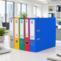 Carpeta de Anillas Metálicas A4 de PP al por Mayor para Documentos de Oficina con Páginas Personalizables