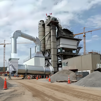Centrale de mélange d'asphalte à chaud LB puissante, prix compétitif, moteur PLC, système de mélange à froid haute efficacité
