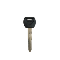 Coque de clé de voiture H-onda avec poignée noire en ABS, connecteur à brancher, logo du fabricant, marque, clé vierge adaptée au véhicule