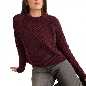 Suéter Casual Personalizado para Mujer, Cuello Redondo, Color Sólido, 100% Algodón, 300 GSM, Antipilling, Secado Rápido, Transpirable - Product Image 2