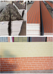 Panel <span class=keywords><strong>de</strong></span> Revestimiento Metálico <span class=keywords><strong>de</strong></span> Alta Resistencia <span class=keywords><strong>de</strong></span> 25 mm, Revestimiento <span class=keywords><strong>de</strong></span> Pared Exterior con Aislamiento Térmico, Panel Sándwich <span class=keywords><strong>de</strong></span> <span class=keywords><strong>Poliuretano</strong></span> Ignífugo <span class=keywords><strong>de</strong></span> Fábrica - Product Image 4