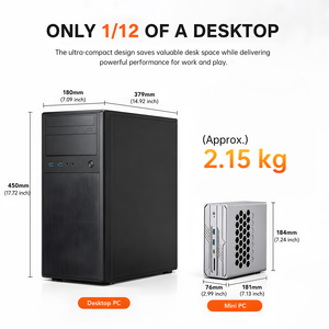 Mini-PC AI-Workstation AMD Ryzen AI <span class=keywords><strong>Max</strong></span>+ 395 Radeon 8060S 16C/32T 128GB LPDDR5X 4x PCIe 4.0 SSD 10G+2.5G LAN OpenClaw <span class=keywords><strong>Computer</strong></span> - Product Image 5