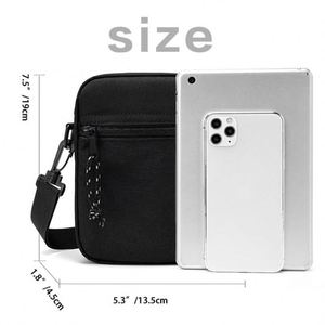 XD093 Customizable Logo Messenger Bags Fashion <b>Small</b> Cross Body Unisex Shoulder Tool Bag Promotion <b>Gift</b> Custom <b>Men</b> Designer Bags - Product Image 6