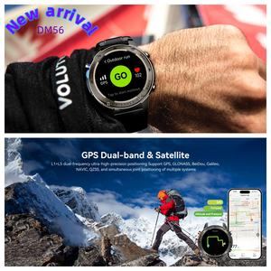 최신 5ATM IP69 스마트 시계 GPS 추적 6 위성 위치 BLE 5.3 Amoled 2.13 인치 2024 시계 스마트 스포츠 남성 DM56 - Product Image 6