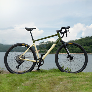 <span class=keywords><strong>Vélo</strong></span> <span class=keywords><strong>Gravel</strong></span> Homme Aluminium <span class=keywords><strong>Vélo</strong></span> de Route Hydraulique Léger 29 12 Vitesse Suspension 29*1.95 Pouces 700c <span class=keywords><strong>Gravel</strong></span> Bike - Product Image 4