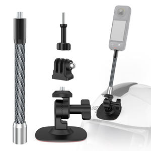Alta calidad para DJI Action 4 <span class=keywords><strong>Insta360</strong></span> Go3S X4 X3 Soporte para casco Base adhesiva de engranaje flexible para Hero - Product Image 2