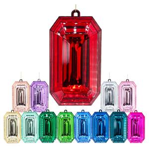 Colgante Rectangular de Lujo con Diamantes de Imitación para Navidad, Lentejuelas Hechas a Mano, Decoraciones para el Hogar, Regalo de Fábrica para Fiestas Navideñas - Product Image 2