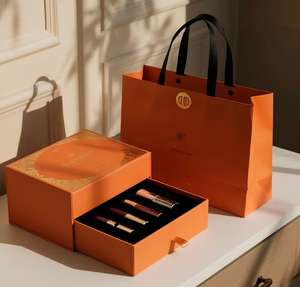 Emballage de boîte cosmétique haut de gamme personnalisé professionnel complet Boîte en carton rigide Ensemble de maquillage de beauté Huile essentielle Boîte cadeau en papier - Product Image 3