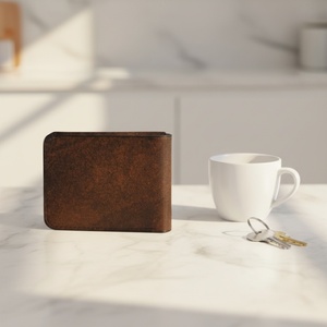 Boshiho <b>Slim</b> Minimalist RFID Blocking Full Grain Genuine Leather Vintage Purses <b>Card</b> <b>Holder</b> With Rfid Protection Mens <b>Cards</b> - Product Image 3