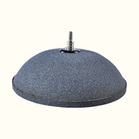 Diffuseur d'air en pierre filtrante oxygénante pour aquarium, haute température, bords frittés, qualité supérieure, Chine