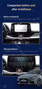 Gerllish 12.3 pouces <span class=keywords><strong>Android</strong></span> Car Radio GPS Multimedia Player Video DSP SWC RDS <span class=keywords><strong>Auto</strong></span> pour <span class=keywords><strong>Hyundai</strong></span> <span class=keywords><strong>I30</strong></span> 2017 2018 Amplifier Mirror Link - Product Image 4