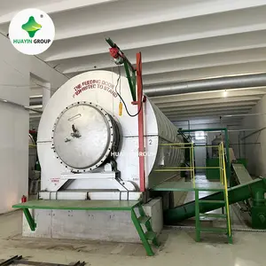 MSW pyrolysis oil machine garbage plastic pyrolysis equipment cost