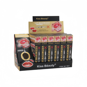 Lip Oil Transparan Melembapkan Menghilangkan Garis Bibir Elastis Lip Gloss Pembesar Bibir Tahan Lama Bibir Besar dan Penuh - Product Image 6