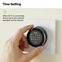 Termostato Inteligente WiFi BEOK para Sistemas de Calefacción Doméstica, Control de Temperatura Ambiente por Aplicación