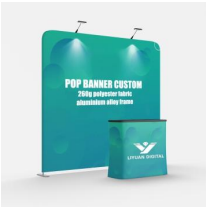 Cadre en aluminium pour affichage en tissu, imperméable, sublimation par transfert thermique, logo personnalisé sans outil pour stand <span class=keywords><strong>de</strong></span> <span class=keywords><strong>salon</strong></span> professionnel, hôtel, décoration <span class=keywords><strong>de</strong></span> <span class=keywords><strong>salon</strong></span> - Product Image 5