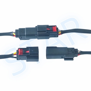 Пользовательские 6-контактный Molex MX150 водонепроницаемый штекер для мужчин и женщин разъемы автомобильный жгут проводов с термоусадочной 33472-0601 33482-0601 - Product Image 6