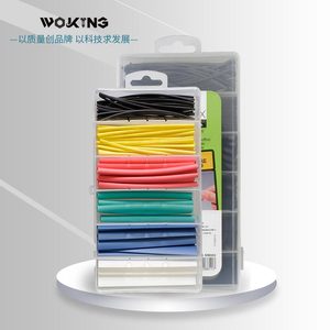 ชุดท่อหดความร้อน Woking 100 ชิ้น ปลอกหุ้มฉนวนหลากสี ชุดป้องกันสายไฟและสายเคเบิล - Product Image 2