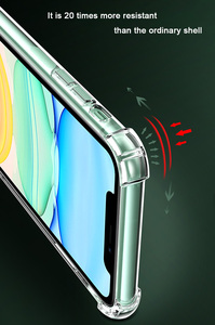 OEM Crystal Clear Shock Absorción protectora teléfono móvil Silicona TPU Funda de teléfono a prueba de golpes para <span class=keywords><strong>iPhone</strong></span> 15 Pro Max 14 Pro - Product Image 6