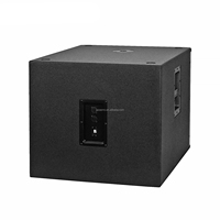 Gooermi SRX715S Haut-parleur passif AC 15 pouces 2 canaux 8 ohms à aimant néodyme avec contour métallique – Usage professionnel sur scène PA/FOH, durable