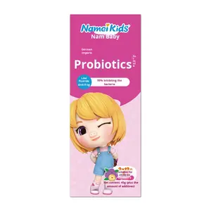 Dentifrice pour enfants Nami Baby Naimaibao Olaflu Probiotiques Xylitol Fluorure Personnage de dessin animé Saveur fruitée Anti-caries - Product Image 5