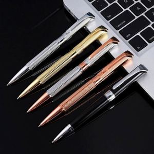 Luxury Heavy Business Gift Writing Engraved Etching Ballpoint Gun <b>Gold</b> Metal <b>Pen</b> Twist Function - Product Image 1