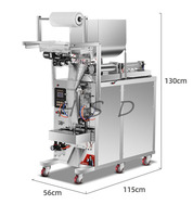 Machine de remplissage et de scellage automatique de sauces liquides pour sachets et gobelets, haute précision, facile à utiliser