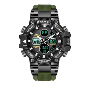 SMAEL 2020 Venta al por Mayor Nuevo Diseño 8027 Relojes Acrílicos para Hombre Relojes de Pulsera Hombre Analógico Digital Deportivo Reloj Impermeable - Product Image 3