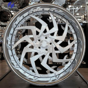 Rines de Aleación de Aluminio para Autos de Carreras y Camionetas, Forjados, Cóncavos y Profundos para BMW, Chevrolet, <span class=keywords><strong>Ferrari</strong></span>, Rines Forjados Personalizados - Product Image 3