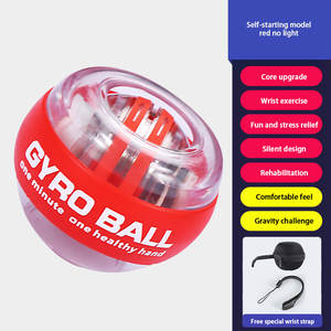 Gyroskopische Silikon-Handgelenk-Rückkehrleistung Gyro-Ball-Übungsgerät Einbaugelenk-Gyroball-Roller Handgelenk-Training Ball-Behinderung 5-farbige Led-Leuchte - Product Image 6