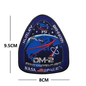 <span class=keywords><strong>NASA</strong></span> SpaceX Crew-2 미션 크루-1 패치 적용 의류 및 가방을 위한 부직포 친환경 패치 - Product Image 4