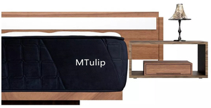 Duy nhất đôi Nữ Hoàng đầy đủ giường nệm Vua Kích thước trong một hộp xốp cao su Bộ nhớ Bọt Túi mùa xuân chỉnh hình nệm - Product Image 2