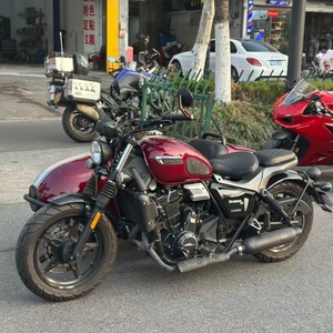 Motocyclette à trois roues d'occasion Changjiang Bobbie 400 Vintage avec side-car, provenant du Guangdong, avec marche arrière et frein CBS - Product Image 4