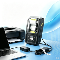 Mesin Printer Label Genggam Printer Label Termal Gulungan untuk Pencetakan Label Kabel