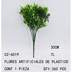 Piante di fiori artificiali in plastica da 30cm fiore classico elegante di lusso creativo Premium durevole - Product Image 1