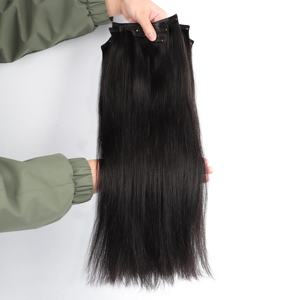 New PU Raw <b>Seamless</b> <b>Clip</b> <b>in</b> <b>Hair</b> <b>Extension</b> Remy 100% Human <b>Hair</b> 24 Inches Vietnamese <b>Hair</b> - Product Image 3