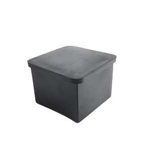 Square Plastic Pipe Caps 30x30mm Black Anti Slip Furniture <b>Leg</b> Protection Pad <b>Table</b> Chair Hardware Accessories - Product Image 3