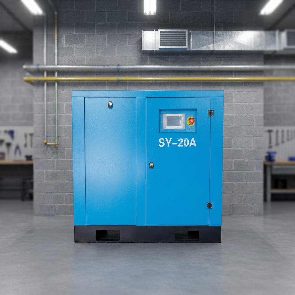Direct Rating Method 15HP 11KW Screw Air Compressor Rotary Direct Drive Industrial ...
