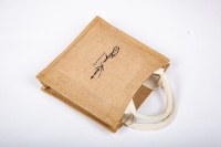 Sacs en jute personnalisés, écologiques, pour la publicité d'entreprise, sacs de shopping réutilisables en lin classiques avec votre logo