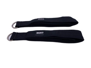 Correas Dobles para Pilates <span class=keywords><strong>INIKO</strong></span> Sin Cuerda - Negras, 4.6mm de Ancho, Aleación de Aluminio, Modelo 791D - Product Image 3