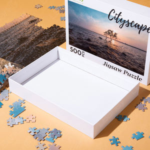 500ปริศนาจิ๊กซอว์สำหรับผู้ใหญ่1000ชิ้นพิมพ์ลายตามสั่งพร้อมกล่องปริศนาจิ๊กซอว์ - Product Image 5