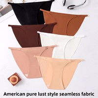 Direct usine Strings T-back fines à cordon pour femme, en Nylon Spandex, respirantes, taille basse, couleur unie, pour le yoga, le sport et la gym