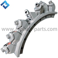 Tambour de fraisage en acier de haute qualité, segment gauche 1/4 pour fraiseuse 188122 WR2500S