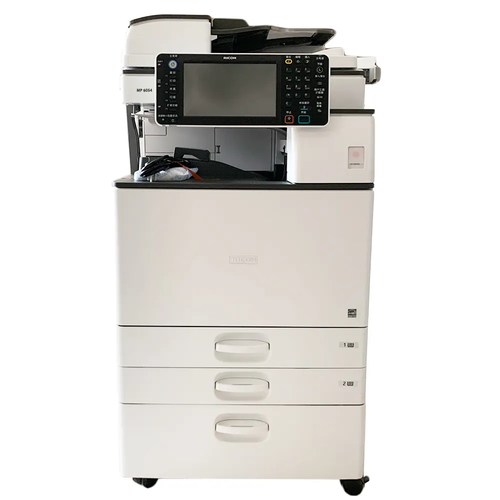 Máy photocopy màu đen và trắng cho máy photocopy văn phòng RICOH AFICIO mp6054
